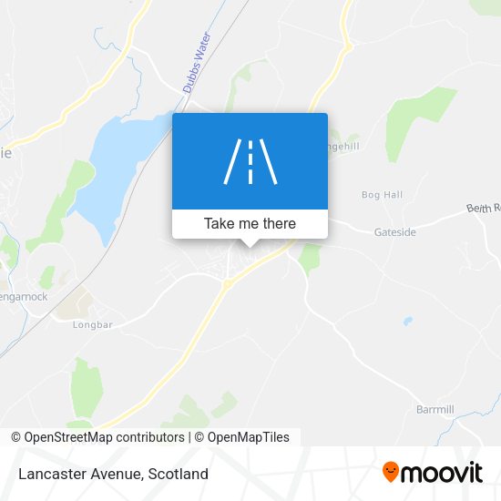 Lancaster Avenue map