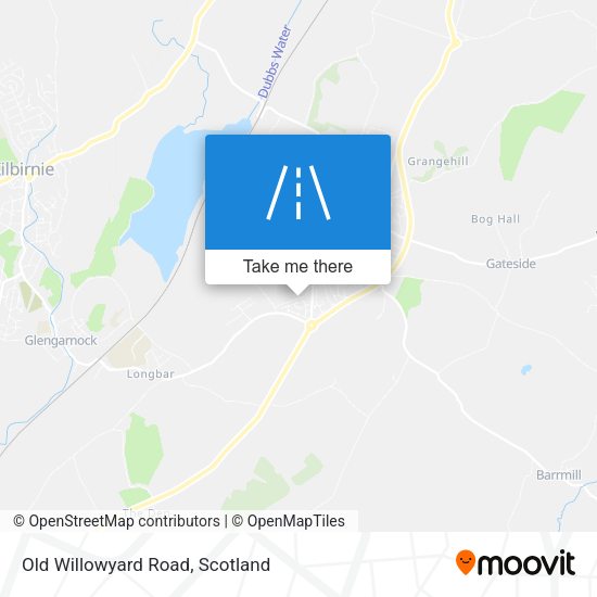 Old Willowyard Road map