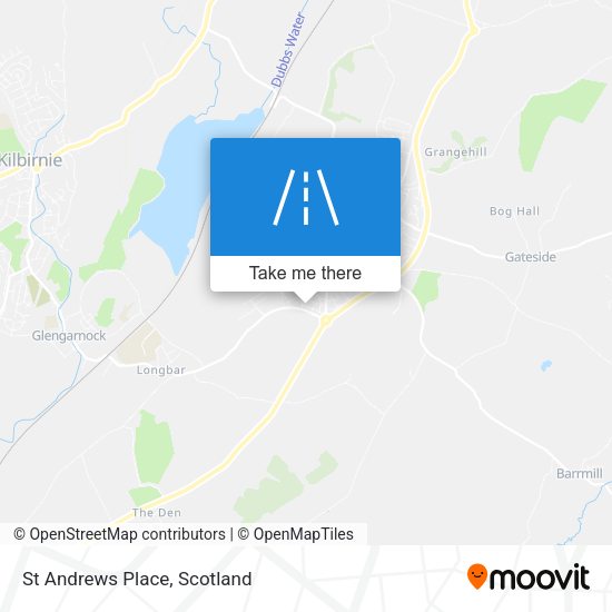 St Andrews Place map
