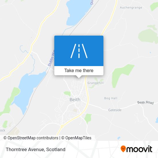 Thorntree Avenue map