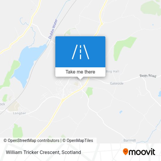 William Tricker Crescent map