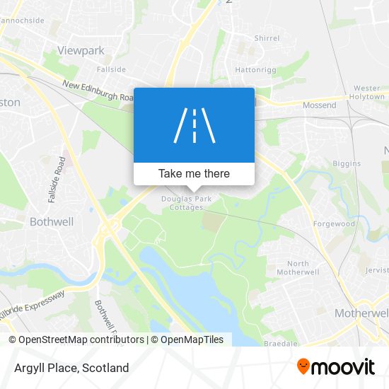 Argyll Place map