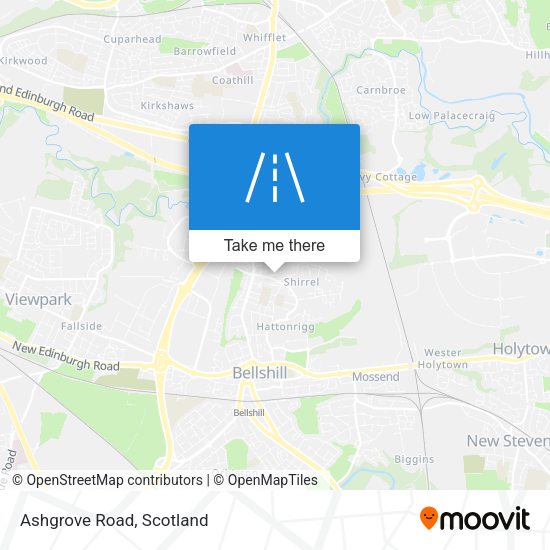 Ashgrove Road map