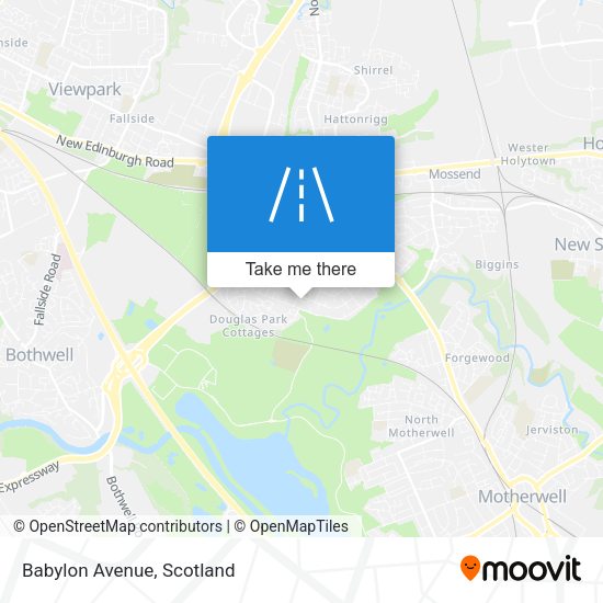 Babylon Avenue map