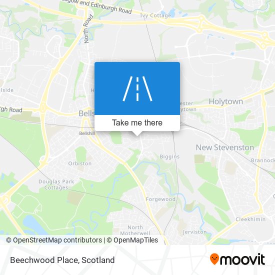 Beechwood Place map