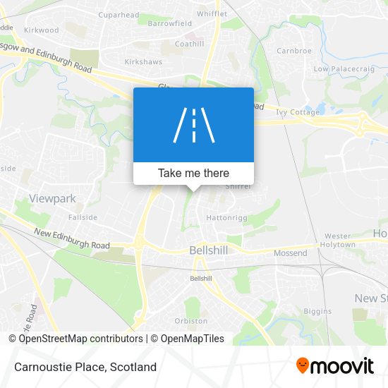 Carnoustie Place map