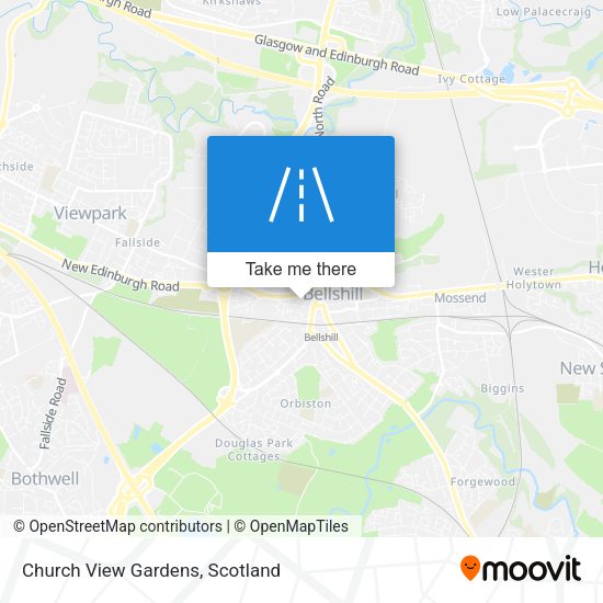 Church View Gardens map