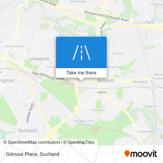 Gilmour Place map