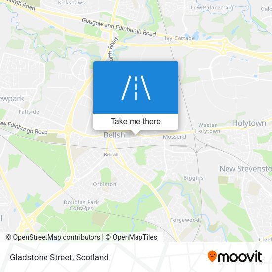 Gladstone Street map