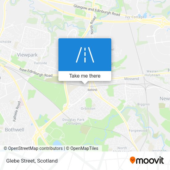 Glebe Street map