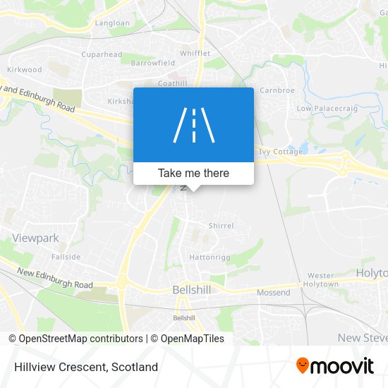 Hillview Crescent map