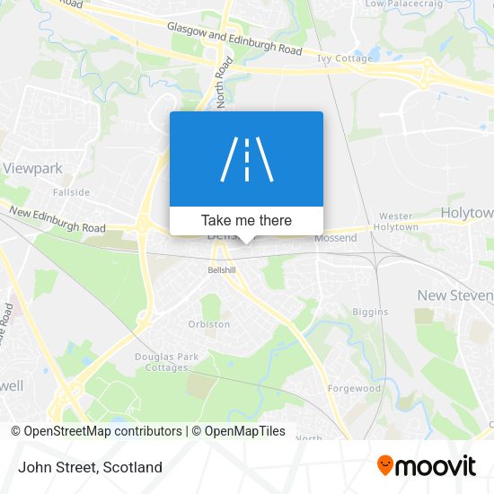 John Street map