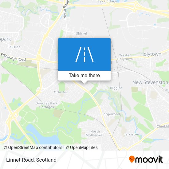 Linnet Road map