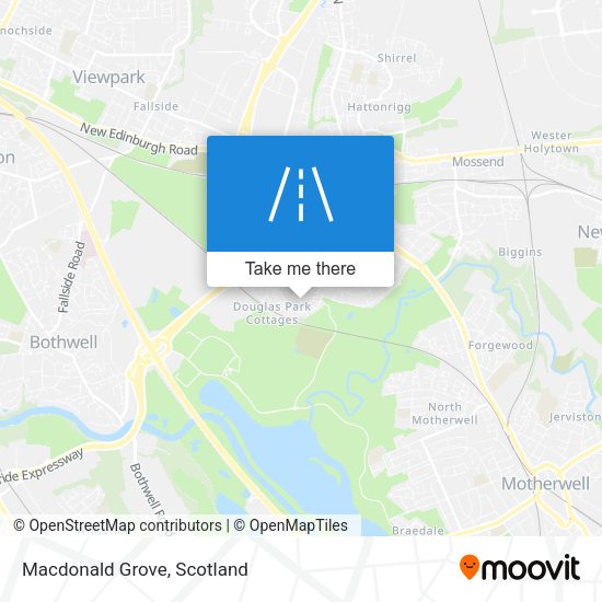 Macdonald Grove map
