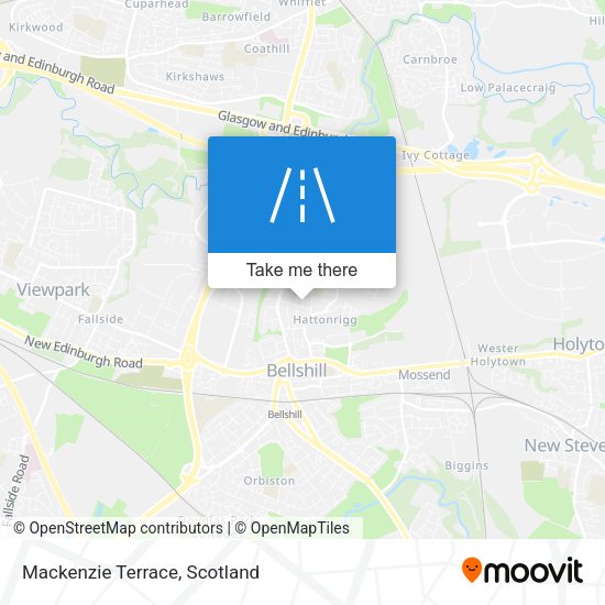 Mackenzie Terrace map