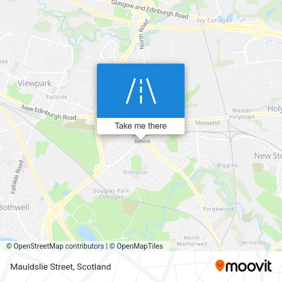 Mauldslie Street map