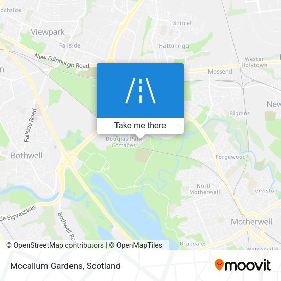 Mccallum Gardens map