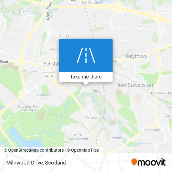 Milnwood Drive map