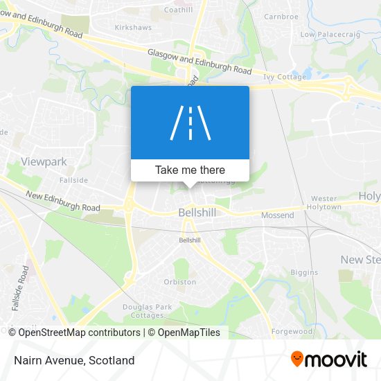 Nairn Avenue map