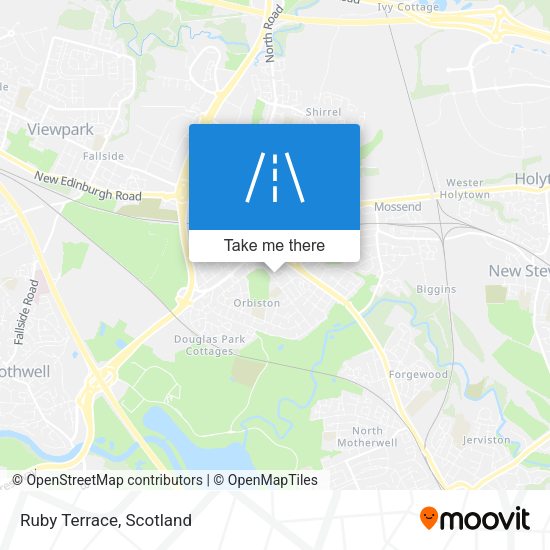 Ruby Terrace map