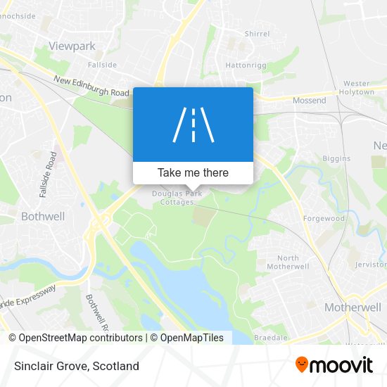 Sinclair Grove map