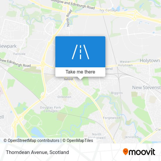Thorndean Avenue map