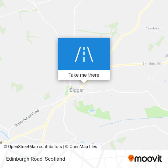 Edinburgh Road map