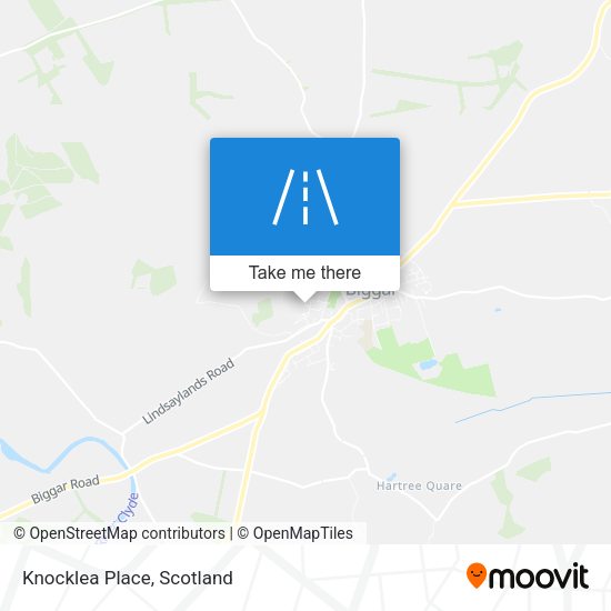 Knocklea Place map