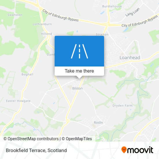 Brookfield Terrace map