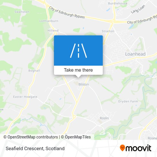Seafield Crescent map
