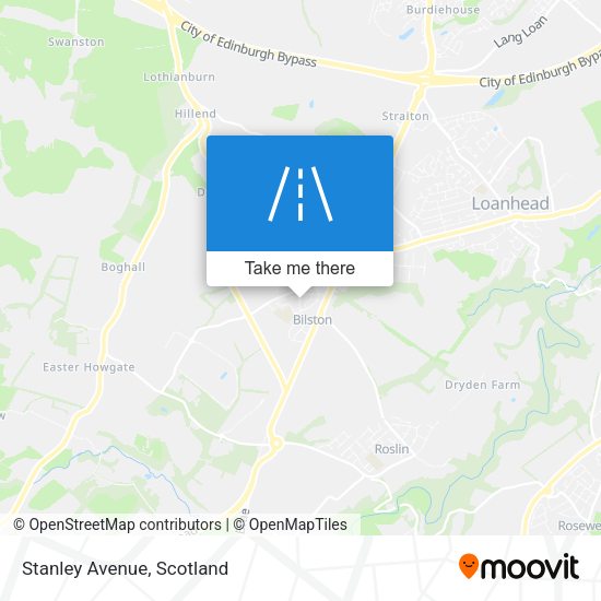 Stanley Avenue map