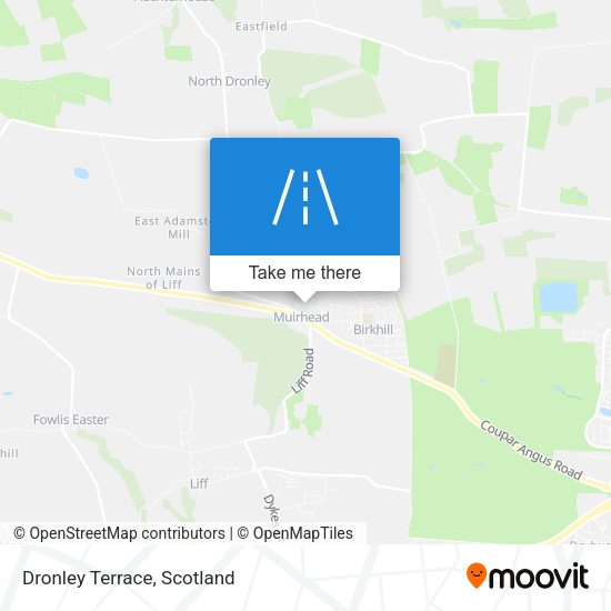 Dronley Terrace map
