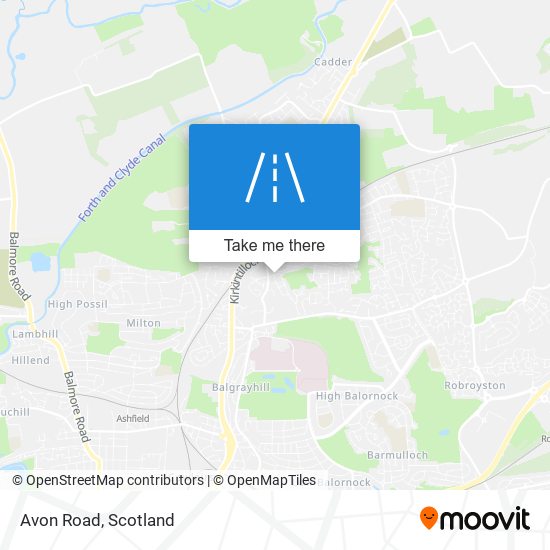 Avon Road map