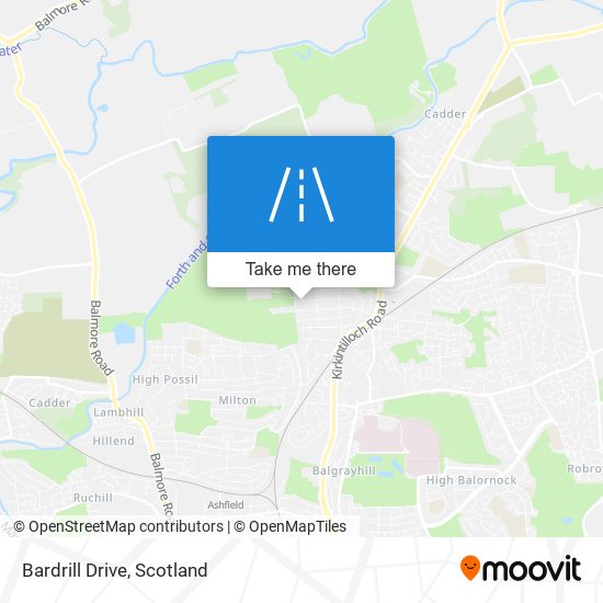 Bardrill Drive map