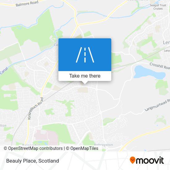 Beauly Place map