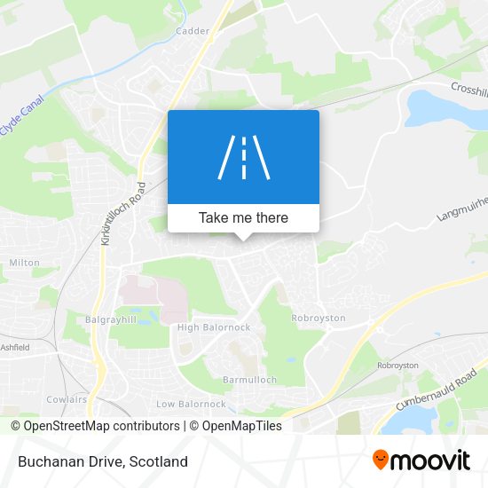 Buchanan Drive map