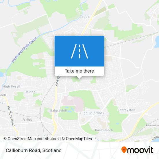 Callieburn Road map