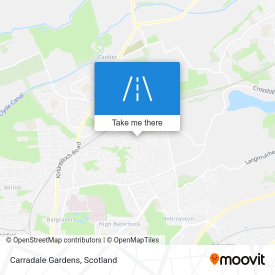 Carradale Gardens map