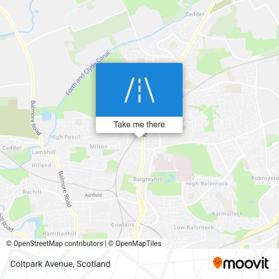 Coltpark Avenue map