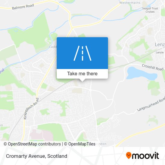 Cromarty Avenue map