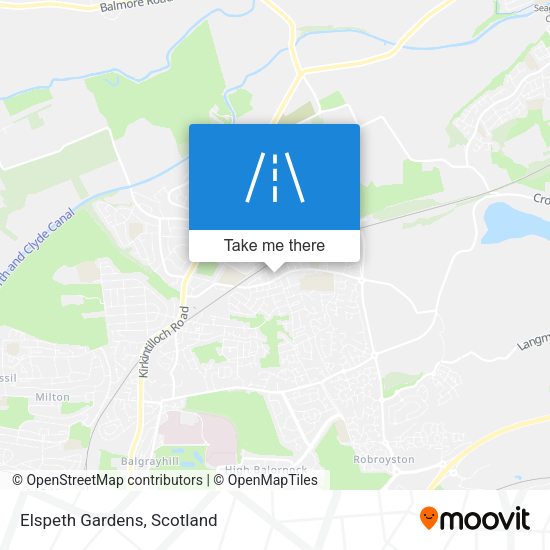 Elspeth Gardens map