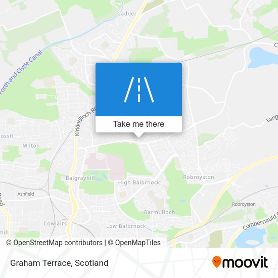 Graham Terrace map