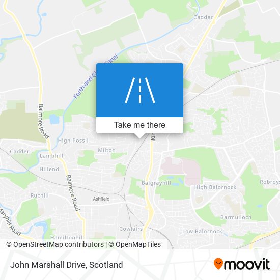 John Marshall Drive map