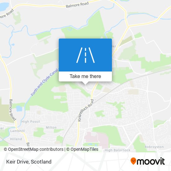 Keir Drive map