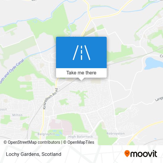 Lochy Gardens map