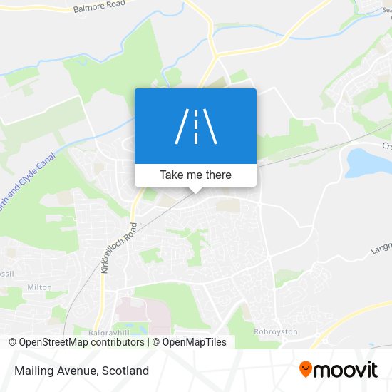 Mailing Avenue map