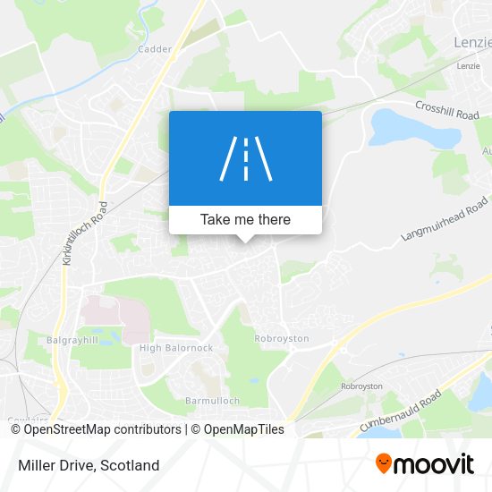 Miller Drive map