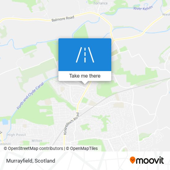 Murrayfield map