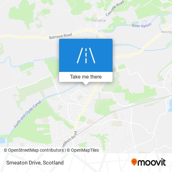 Smeaton Drive map