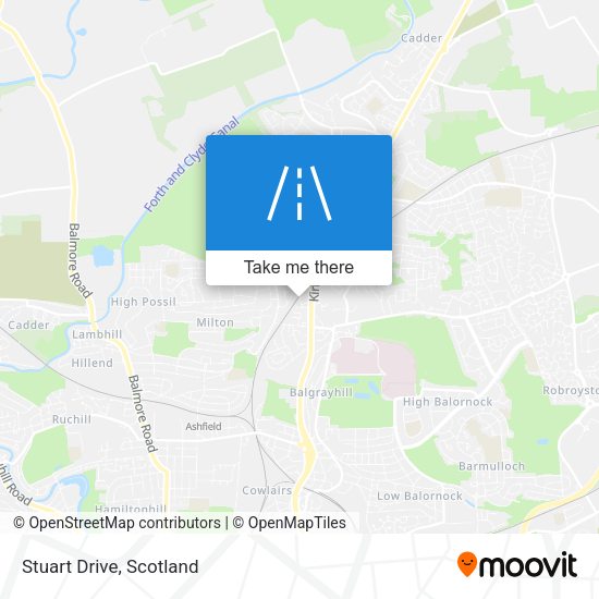 Stuart Drive map